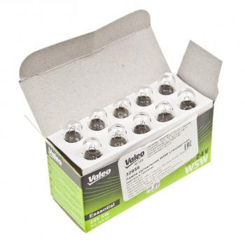 22 р. Лампа 24V W5W T10 W2.1x9.5d (1шт.) Essential VALEO VALEO 032956  с доставкой в г. Майкоп. Увеличить фотографию 2