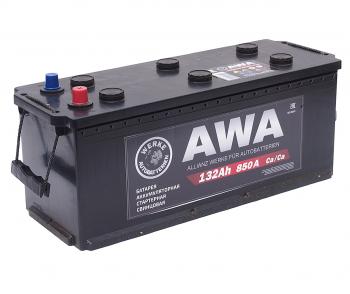 16 449 р. Аккумулятор AWA 132Ач AWA 6ст132(4)  с доставкой в г. Майкоп. Увеличить фотографию 1