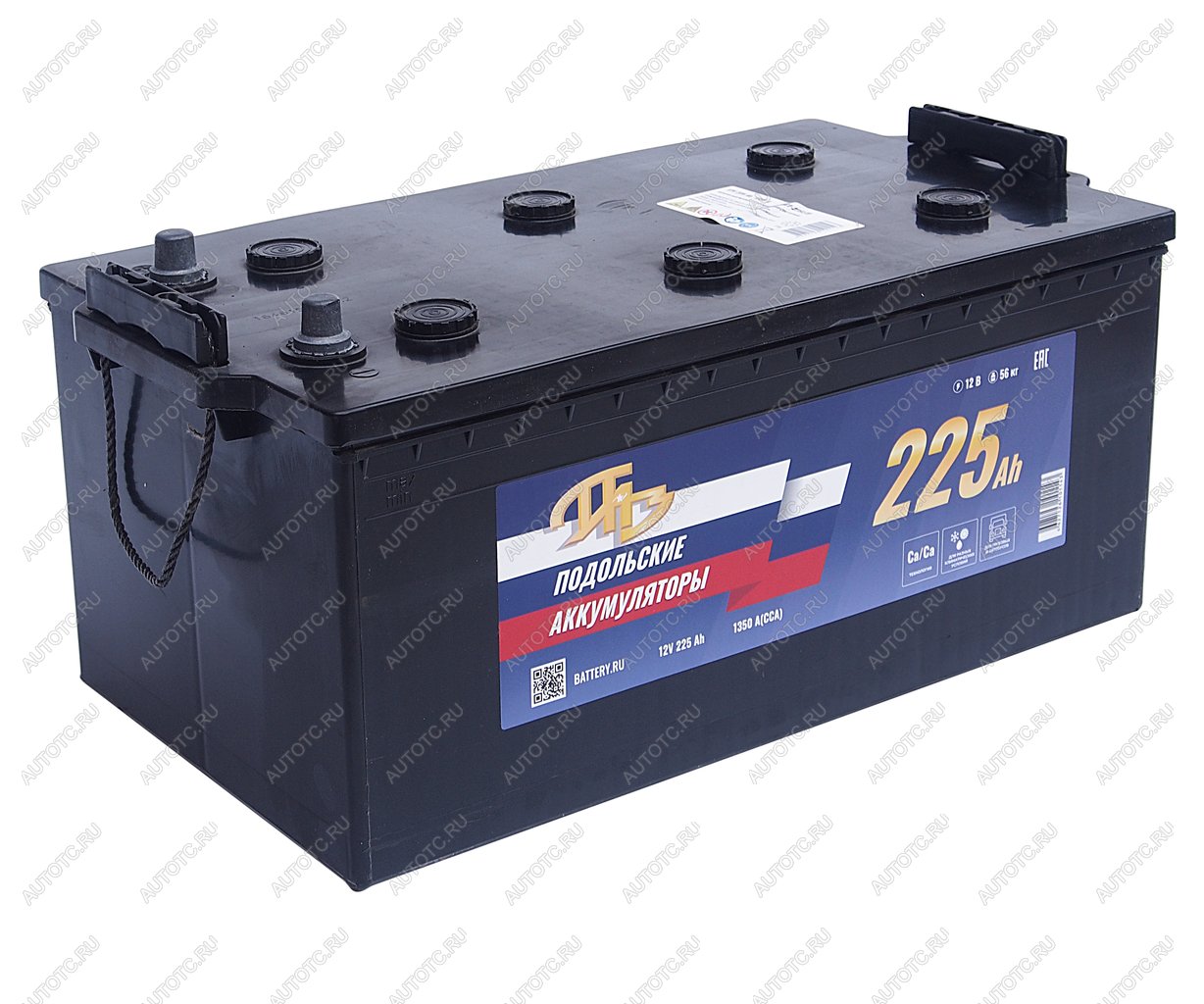 21 649 р. Аккумулятор ПОДОЛЬСК 225Ач обратная полярность ПОДОЛЬСК 6ст225(3)  с доставкой в г. Майкоп