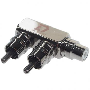 389 р. Переходник RCA-2RCA DL AUDIO DL AUDIO phoenix adapter 1f2m  с доставкой в г. Майкоп. Увеличить фотографию 1