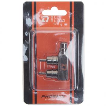 389 р. Переходник RCA-2RCA DL AUDIO DL AUDIO phoenix adapter 1f2m  с доставкой в г. Майкоп. Увеличить фотографию 2