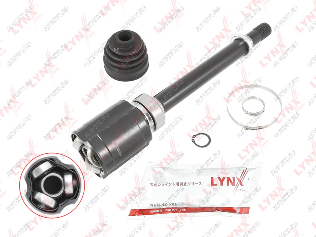 9 249 р. ШРУС внутренний NISSAN Qashqai (08-14) правый LYNX LYNX ci3754  с доставкой в г. Майкоп
