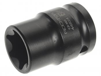 193 р. Головка торцевая 12 TORX E24 ударная ROCKFORCE ROCKFORCE rf-44624  с доставкой в г. Майкоп. Увеличить фотографию 1