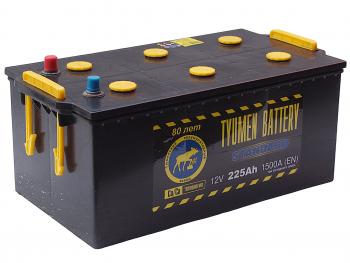 26 999 р. Аккумулятор TYUMEN BATTERY STANDART 225Ач обратная полярность TYMEN BATTERY 6ст225(3)  с доставкой в г. Майкоп. Увеличить фотографию 1