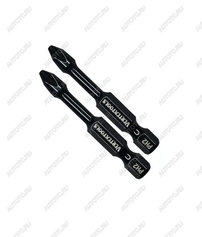 96 р. Набор бит 14 PH2 50мм ударных магнитных 2шт. VERTEXTOOLS VERTEXTOOLS ip-tr-ph2-50-2  с доставкой в г. Майкоп