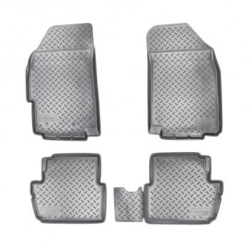 1 999 р. Коврик салона CHEVROLET Spark (11-),RAVON R2 (16-) полиуретан 4шт. NORPLAST NORPLAST npl-po-12-28  с доставкой в г. Майкоп. Увеличить фотографию 1