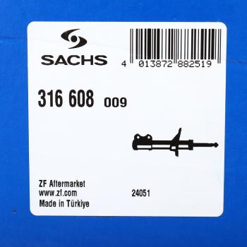 18 999 р. Амортизатор MERCEDES C (W204) передний левыйправый SACHS SACHS 316608  с доставкой в г. Майкоп. Увеличить фотографию 4