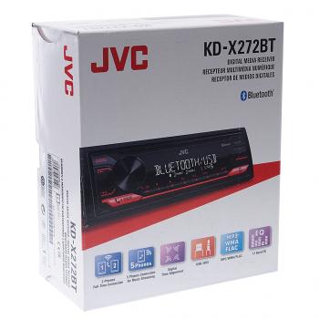 10 949 р. Магнитола автомобильная 1DIN JVC JVC kd-x272bt  с доставкой в г. Майкоп. Увеличить фотографию 4