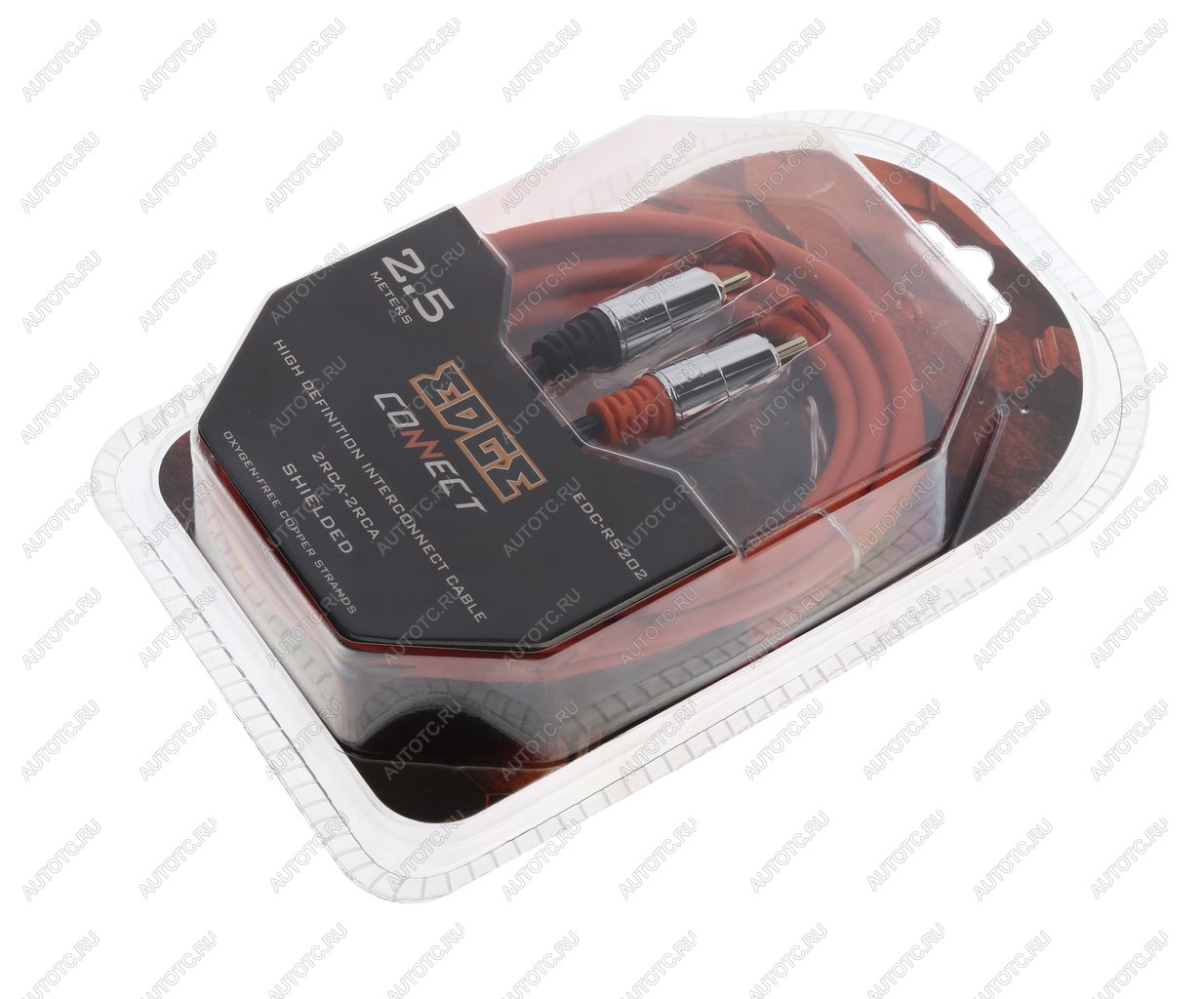739 р. Кабель RCA 2х2 2.5м EDGE EDGE edc-rs202  с доставкой в г. Майкоп