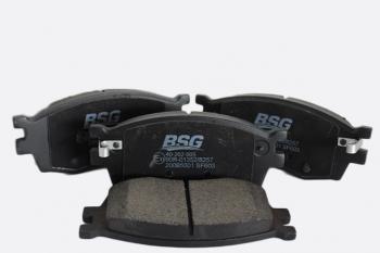 1 059 р. Колодки тормозные HYUNDAI Accent,i20 KIA Rio 3 (05-) передние (4шт.) BSG BSG bsg40200014  с доставкой в г. Майкоп. Увеличить фотографию 1