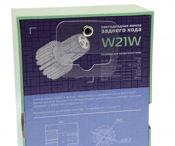 2 599 р. Лампа светодиодная 12V W21W W3x16d бокс (1шт.) MTF MTF rl10w21w  с доставкой в г. Майкоп. Увеличить фотографию 4