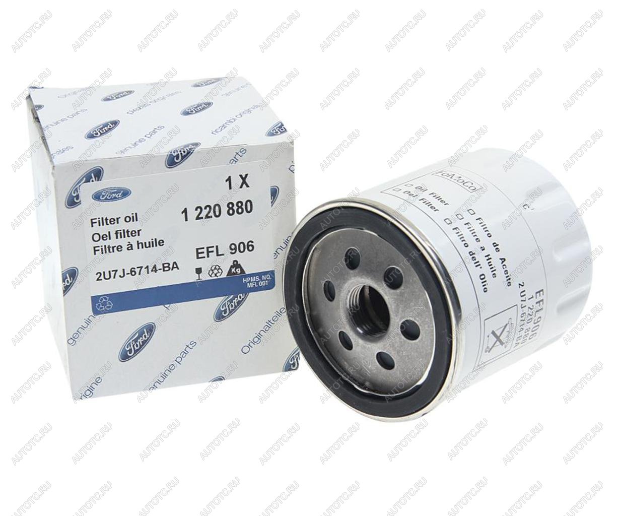 389 р. Фильтр масляный FORD Mondeo 1,2,Escort,Fiesta (1.8 TD) OE FORD 1220880  с доставкой в г. Майкоп