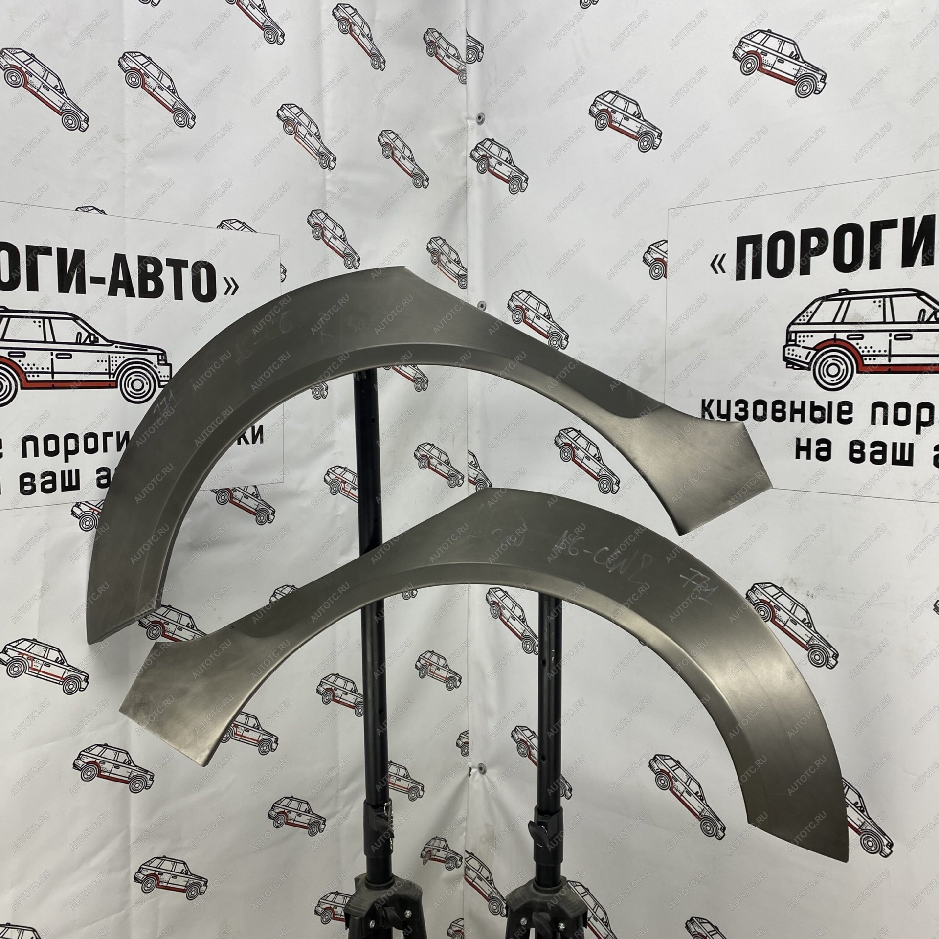 2 199 р. Ремонтные арки задних крыльев (Правая арка) Пороги-Авто  Audi A6 C6 дорестайлинг, универсал (2004-2008) (холоднокатаная сталь 0,8мм)  с доставкой в г. Майкоп