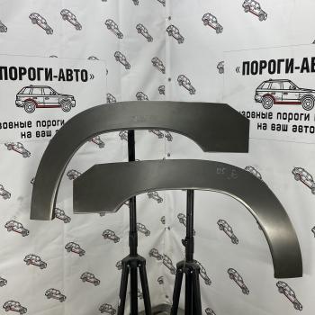 Ремонтные арки задних крыльев (Комплект) Пороги-Авто Mitsubishi Pajero iO (1998-2007) (холоднокатаная сталь 0,8мм)
