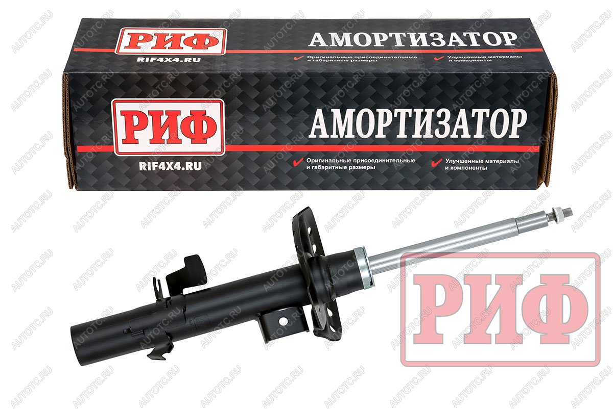6 799 р. Амортизатор РИФ передний правый Land Rover Freelander 2 штатный OEM LR001139  sag348sl_u  с доставкой в г. Майкоп