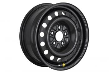 3 599 р. Диск усиленный Renault Duster, Nissan Qashqai, X-Trail, Toyota Rav4 стальной черный 5х114,3 6,5R16 d66,1 ET+40  1665-51466bl+40a11_u  с доставкой в г. Майкоп. Увеличить фотографию 1