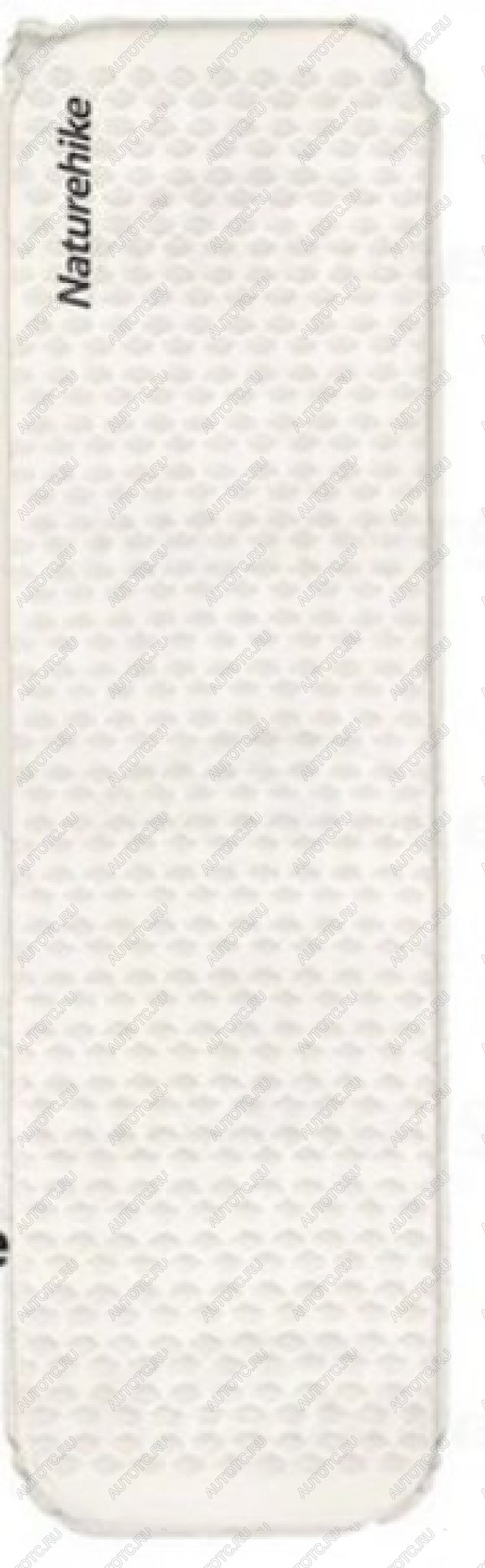 2 619 р. Коврик самонадувающийся Naturehike, 185x55x3,5 см, светло-серый (уценка)  cnk2300dz013-sqg_u  с доставкой в г. Майкоп