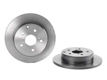 Диск тормозной задний Ø281 BREMBO Toyota RAV4 XA30 5 дв. 1-ый рестайлинг (2008-2010)