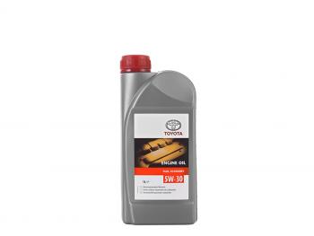 1 269 р. Масло моторное TOYOTA (пластиковая канистра) 5W-30 FE 1Л (синтетика) TOYOTA 08880-80846  с доставкой в г. Майкоп. Увеличить фотографию 1