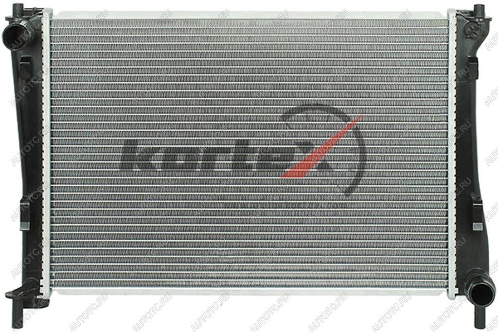 5 999 р. Радиатор FORD Fiesta (01-) охлаждения двигателя KORTEX KORTEX krd1030  с доставкой в г. Майкоп