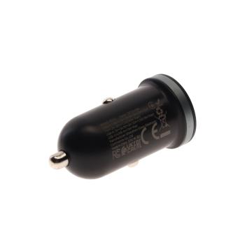 319 р. Устройство зарядное в прикуриватель 1USB + 1 Type C 12V BOROFONE BOROFONE bz22 black  с доставкой в г. Майкоп. Увеличить фотографию 3