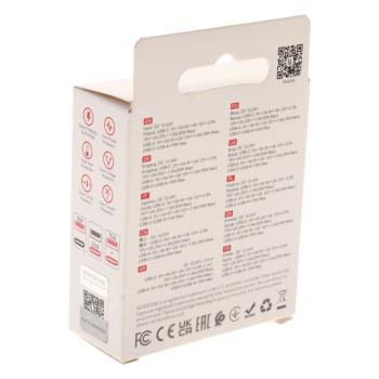 319 р. Устройство зарядное в прикуриватель 1USB + 1 Type C 12V BOROFONE BOROFONE bz22 black  с доставкой в г. Майкоп. Увеличить фотографию 5