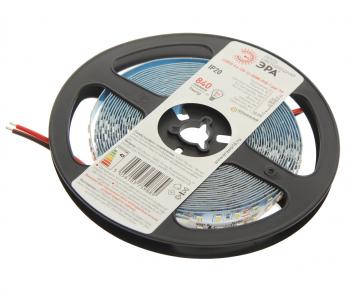 569 р. Лента светодиодная гибкая 9.6W 5м IP20 12V теплый белый ЭРА ЭРА ls2835 -9,6-120-12-3000k-ip20  с доставкой в г. Майкоп. Увеличить фотографию 1