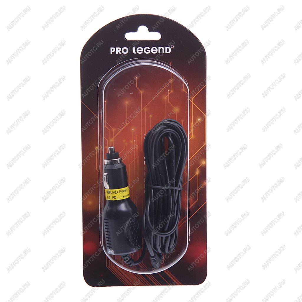 329 р. Устройство зарядное для видеорегистратора PRO LEGEND PRO LEGEND pl3304  с доставкой в г. Майкоп