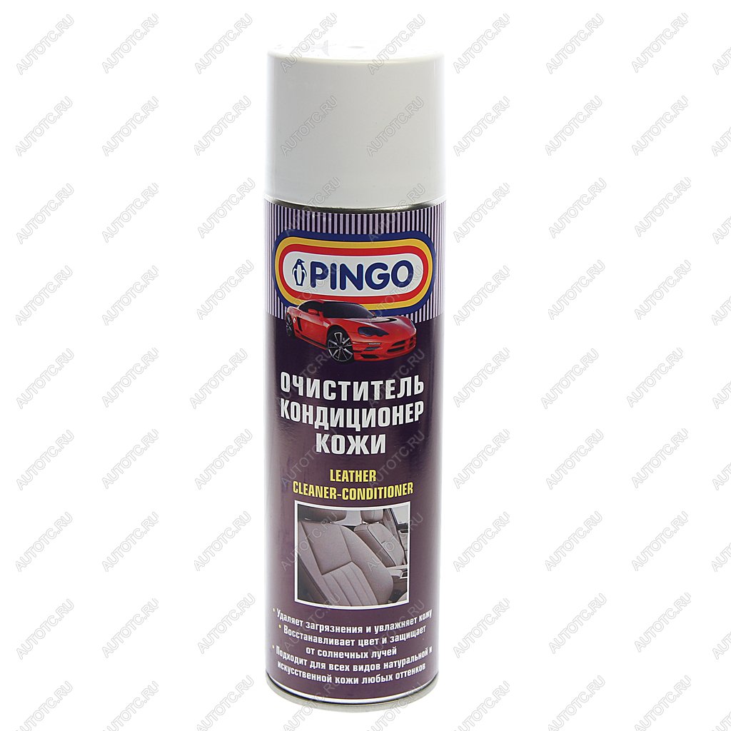 579 р. Очиститель кожи с кондиционером 650мл аэрозоль PINGO PINGO 85020-6  с доставкой в г. Майкоп