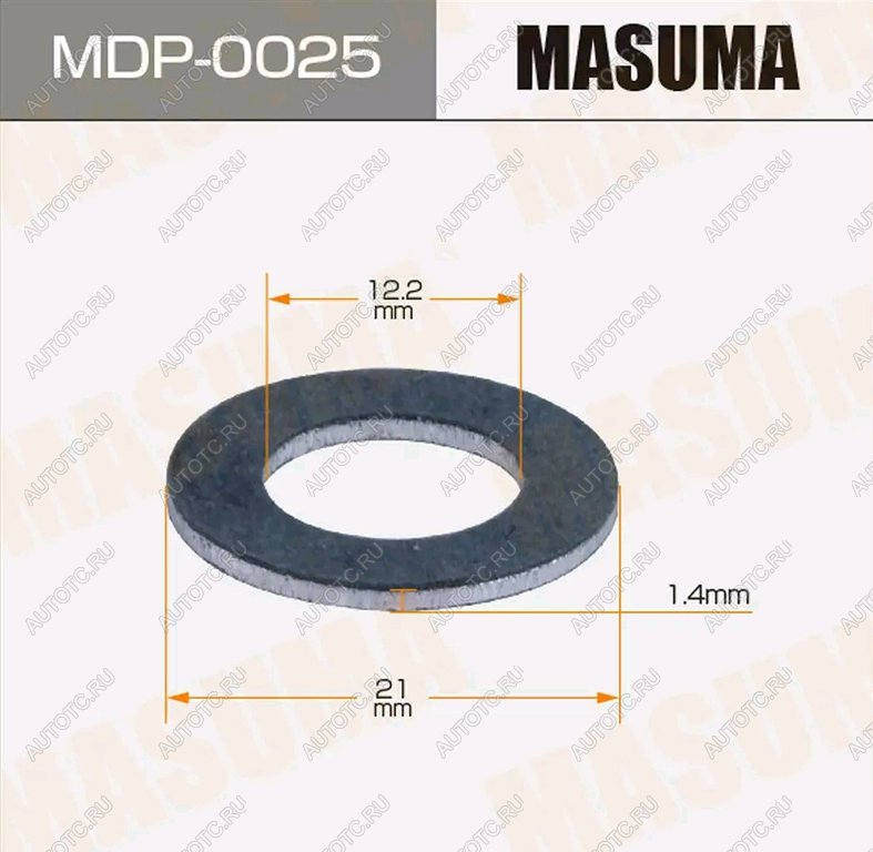 28 р. Кольцо уплотнительное TOYOTA пробки сливной MASUMA MASUMA mdp0025  с доставкой в г. Майкоп