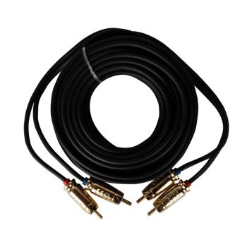1 639 р. Кабель RCA 2х2 5м KICX KICX headshot rca-22-5-ss  с доставкой в г. Майкоп. Увеличить фотографию 4