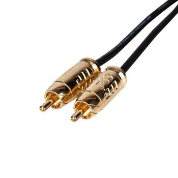 1 639 р. Кабель RCA 2х2 5м KICX KICX headshot rca-22-5-ss  с доставкой в г. Майкоп. Увеличить фотографию 3