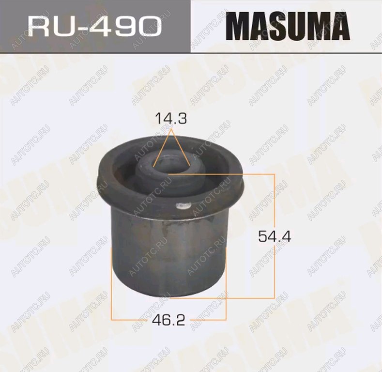 769 р. Сайлентблок MITSUBISHI Pajero (00-06) рычага переднего MASUMA MASUMA ru-490  с доставкой в г. Майкоп