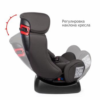 8 649 р. Автокресло детское 0-25кг (0+/I-II, 0-7лет) Диона SIGER Toyota Trafic (2001-2014) (серо-бежевое панда)  с доставкой в г. Майкоп. Увеличить фотографию 5