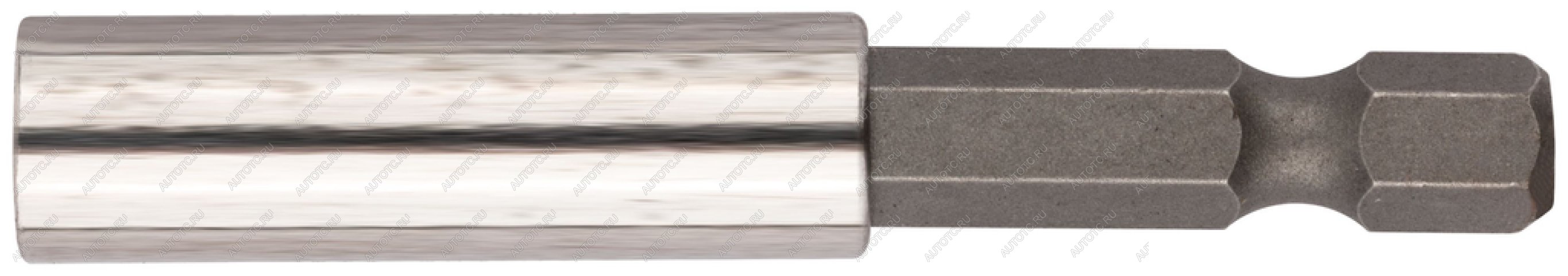 67 р. Адаптер для бит 14 60мм цельный магнитный FIT FIT 57604  с доставкой в г. Майкоп