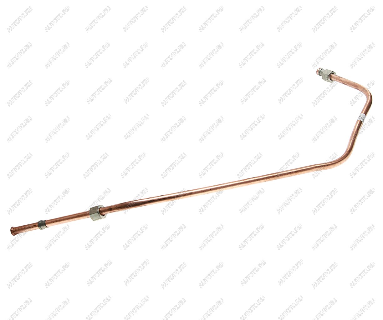 1 329 р. Трубка ГАЗ-3309,33096 ЕВРО-3 тормозная (от муфты к муфте) (ОАО ГАЗ) GAZ 3309-3506206  с доставкой в г. Майкоп