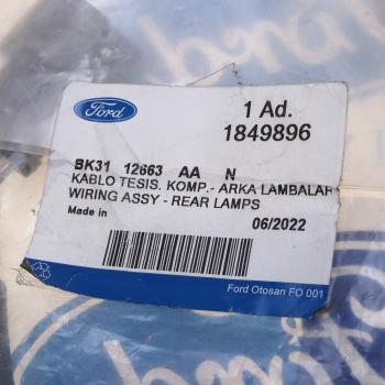 10 199 р. Жгут проводов FORD Transit (15-) фонаря заднего правого OE FORD 1849896  с доставкой в г. Майкоп. Увеличить фотографию 3