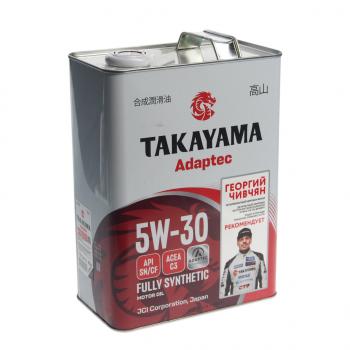 2 899 р. Масло моторное Adaptec C3 5W30 синт.4л TAKAYAMA TAKAYAMA 6056086  с доставкой в г. Майкоп. Увеличить фотографию 1
