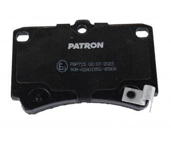 1 269 р. Колодки тормозные передние (4шт.) PATRON Mazda 121 (1996-2003)  с доставкой в г. Майкоп. Увеличить фотографию 2