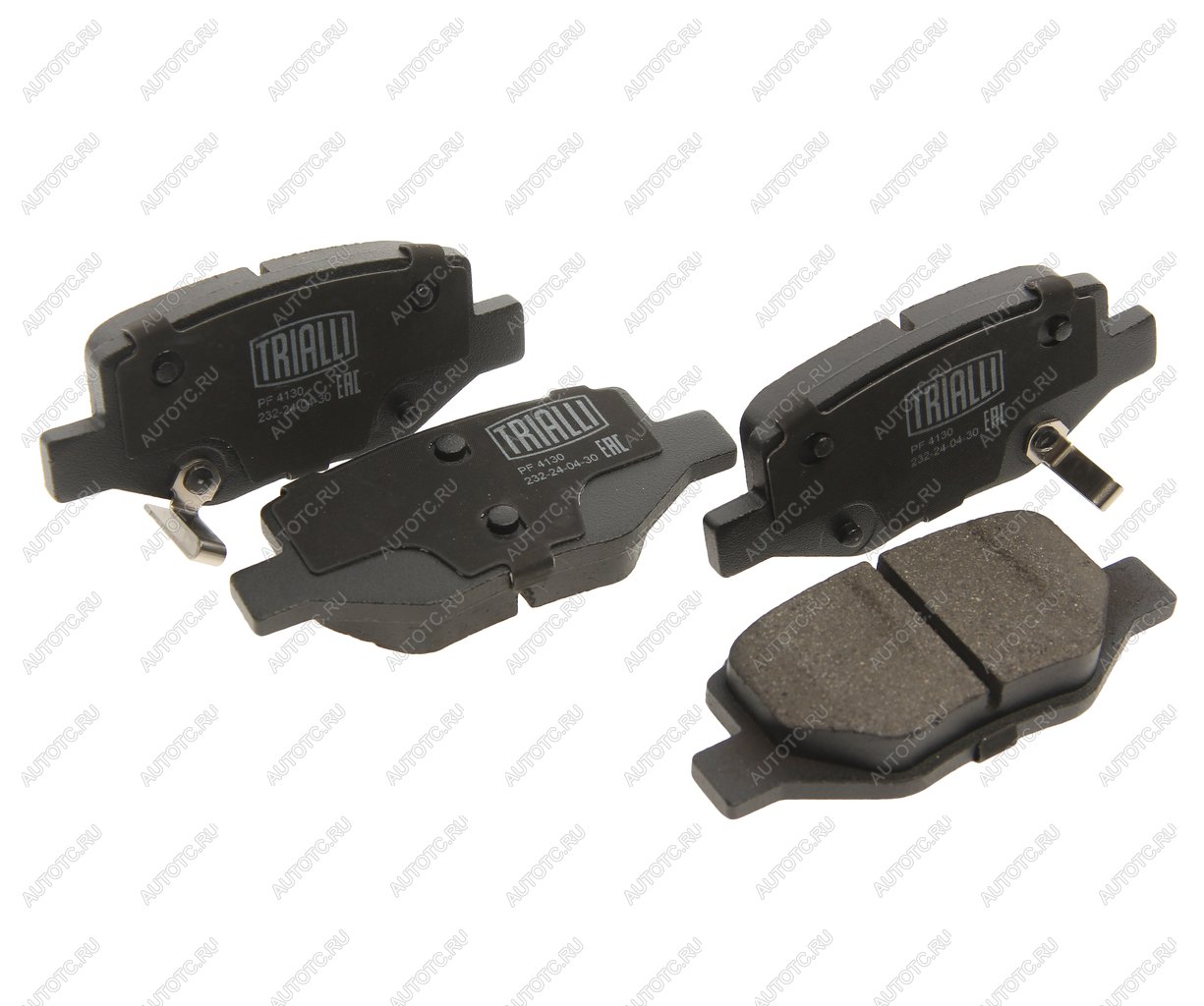 2 399 р. Колодки тормозные GEELY Coolray SX11 (20-) задние (4шт.) TRIALLI TRIALLI pf4130  с доставкой в г. Майкоп