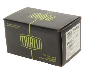 2 399 р. Колодки тормозные GEELY Coolray SX11 (20-) задние (4шт.) TRIALLI TRIALLI pf4130  с доставкой в г. Майкоп. Увеличить фотографию 2
