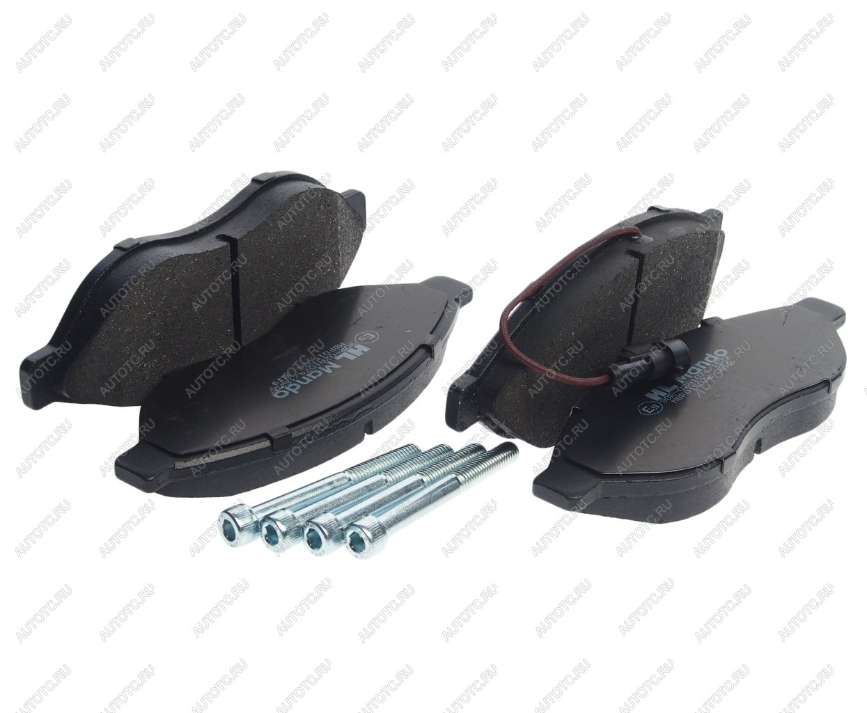 3 089 р. Колодки тормозные передние (4шт.) MANDO CITROEN Jumper 290 рестайлинг (2014-2022)  с доставкой в г. Майкоп