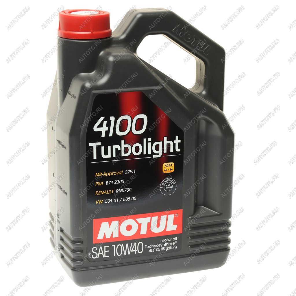 3 799 р. Масло моторное 4100 TURBOLIGHT 10W40 псинт.4л MOTUL MOTUL 112933  с доставкой в г. Майкоп