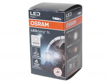 1 099 р. Лампа светодиодная 12V PS19W PG20-1 6000K OSRAM OSRAM 5201dwp  с доставкой в г. Майкоп. Увеличить фотографию 3