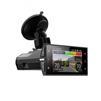 33 849 р. Видеорегистратор с радар-детектором GPS SILVERSTONE SILVERSTONE s-bot pro wifi  с доставкой в г. Майкоп. Увеличить фотографию 1