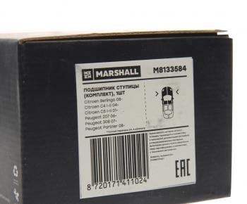 4 389 р. Подшипник ступицы PEUGEOT 207,307,308 CITROEN C3,C4,C5 передней MARSHALL MARSHALL m8133584  с доставкой в г. Майкоп. Увеличить фотографию 3