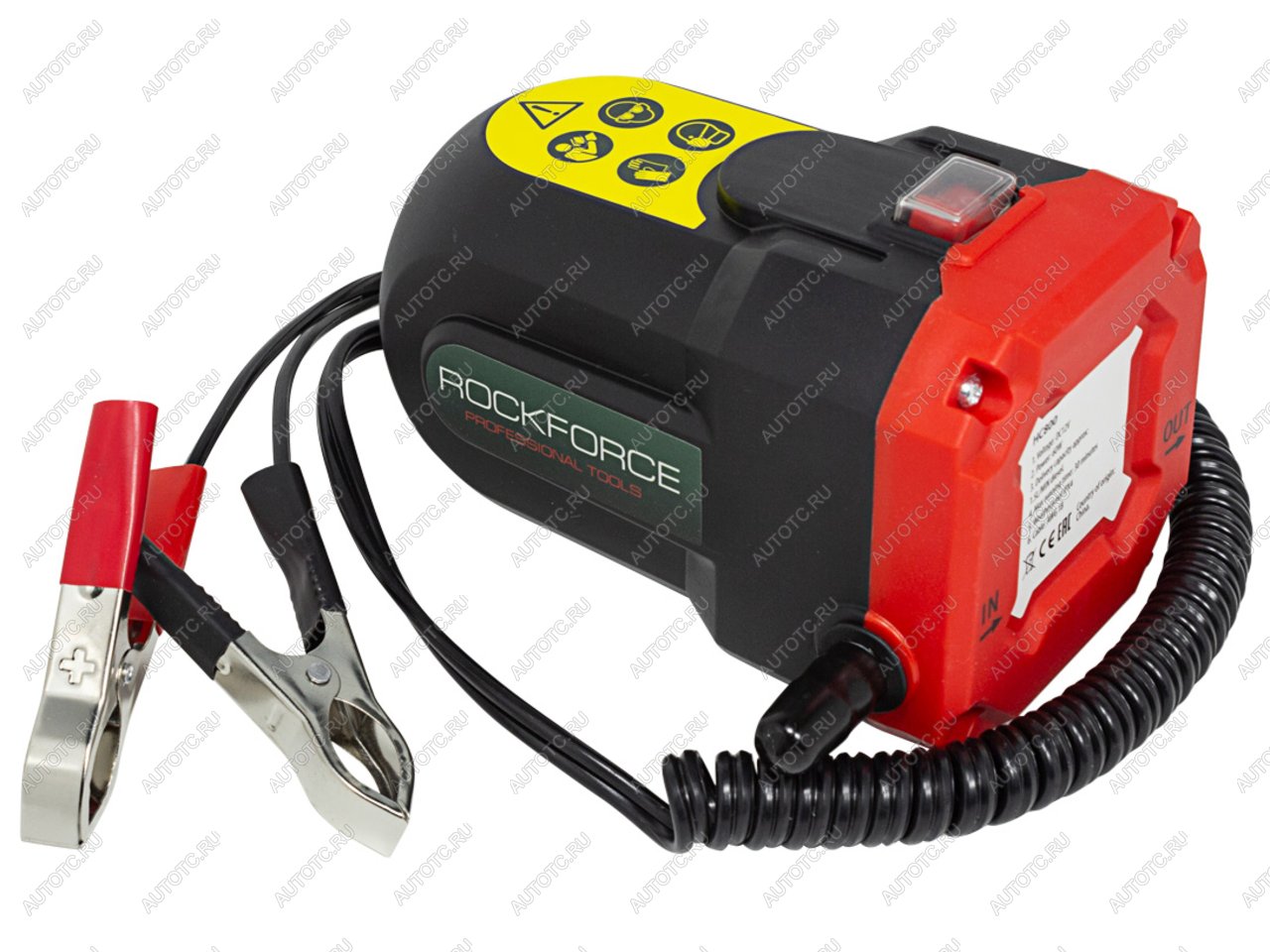 2 399 р. Насос для перекачки дизтоплива помповый 12V 0.2-1.5 лмин. ROCKFORCE ROCKFORCE rf-hc800  с доставкой в г. Майкоп