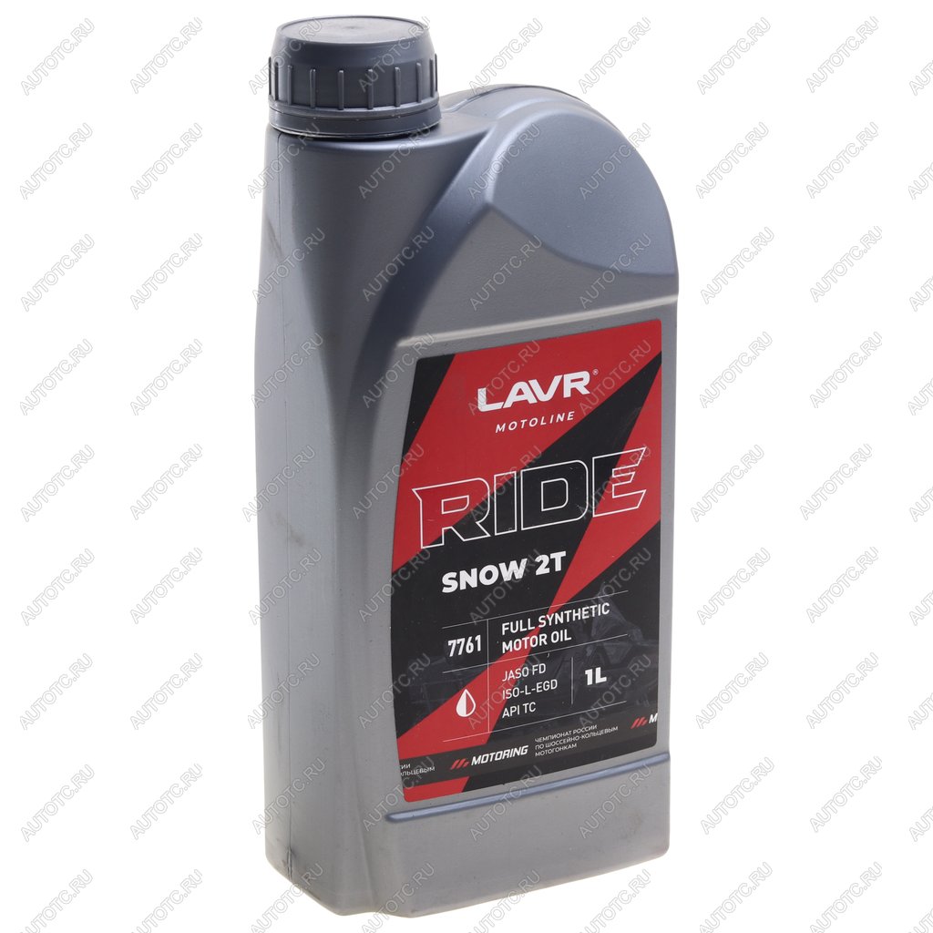 779 р. Масло моторное для 2-х тактных двигателей RIDE SNOW FD синт.1л MOTO LAVR LAVR ln7761  с доставкой в г. Майкоп