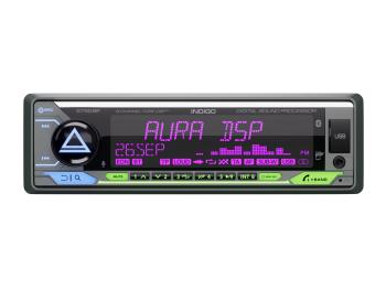 8 499 р. Магнитола автомобильная 1DIN AURA AURA indigo-879dsp  с доставкой в г. Майкоп. Увеличить фотографию 2