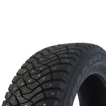 10 999 р. Покрышка DUNLOP SP Winter Ice 03 шип. DUNLOP 20555 r17  с доставкой в г. Майкоп. Увеличить фотографию 2